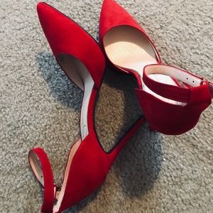 Jessica Simpson 4" Red Dress Pumps